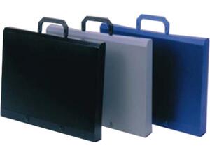 Τσάντα σχεδίου πλαστική 27x38x4cm με κουμπί σε διάφορα χρώματα